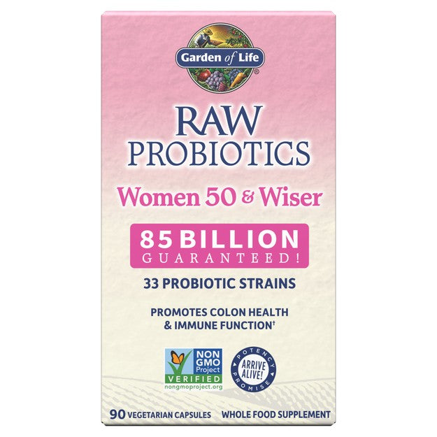 Raw Probiotics Women Cooler 50 & Wiser - Garden of Life