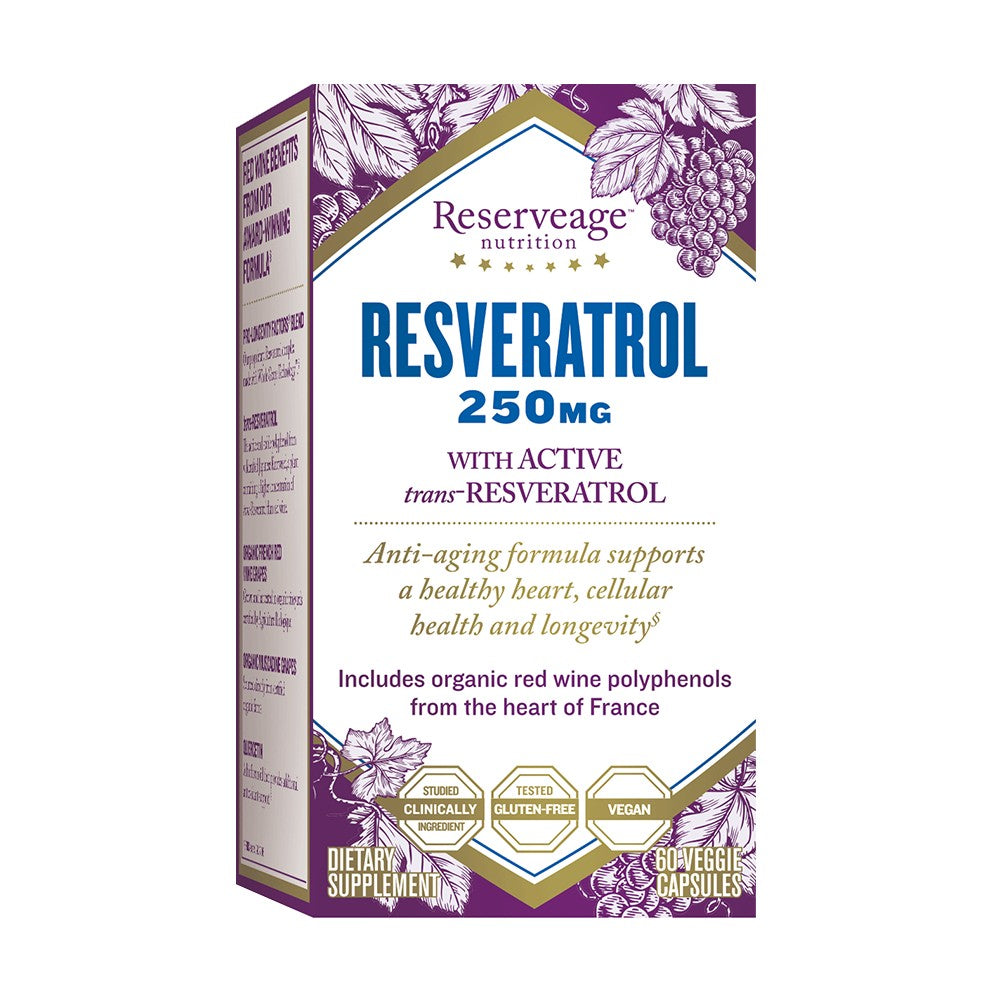 Resveratrol 250mg With Active Trans Resveratrol