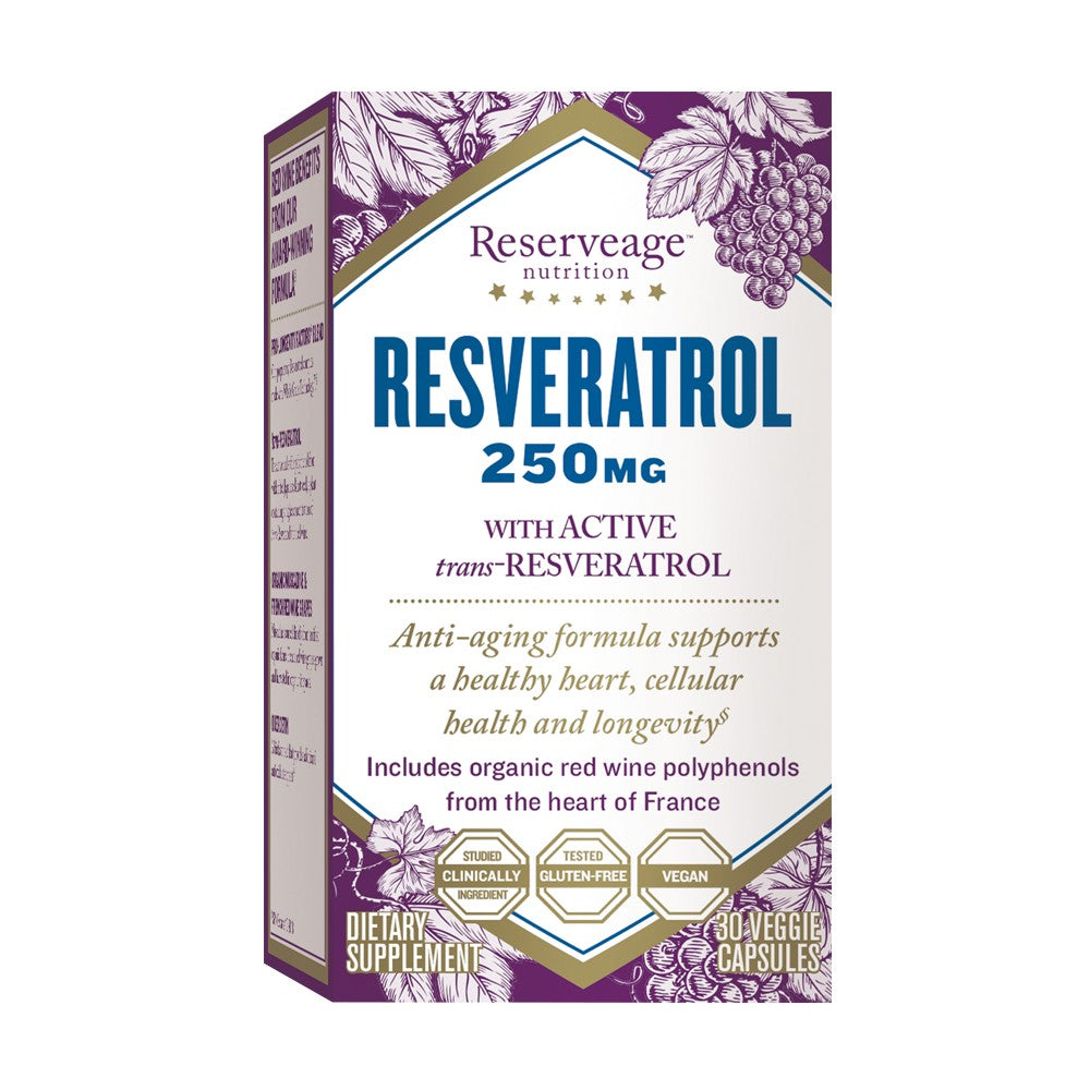 Resveratrol 250mg With Active Trans Resveratrol