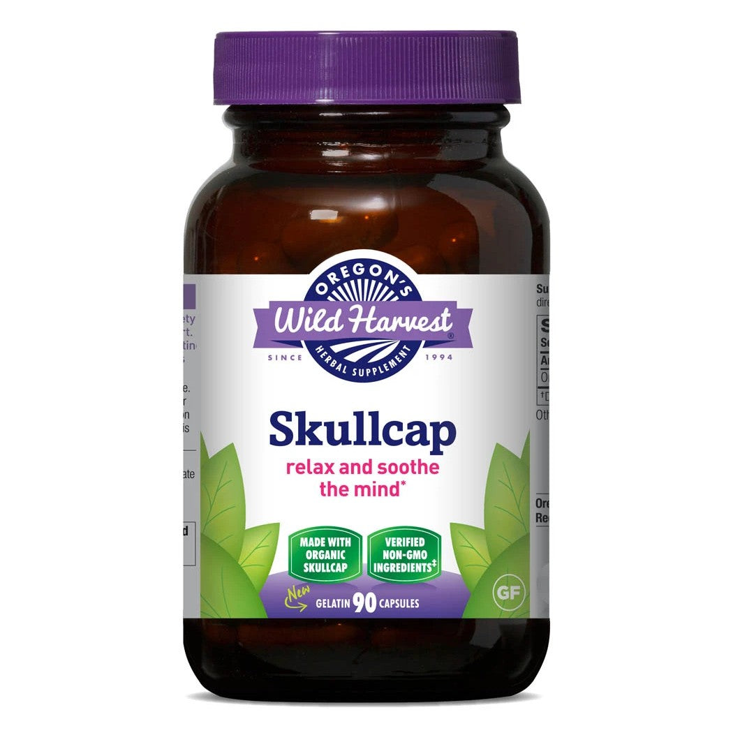 Skullcap, Organic Capsules - My Village Green