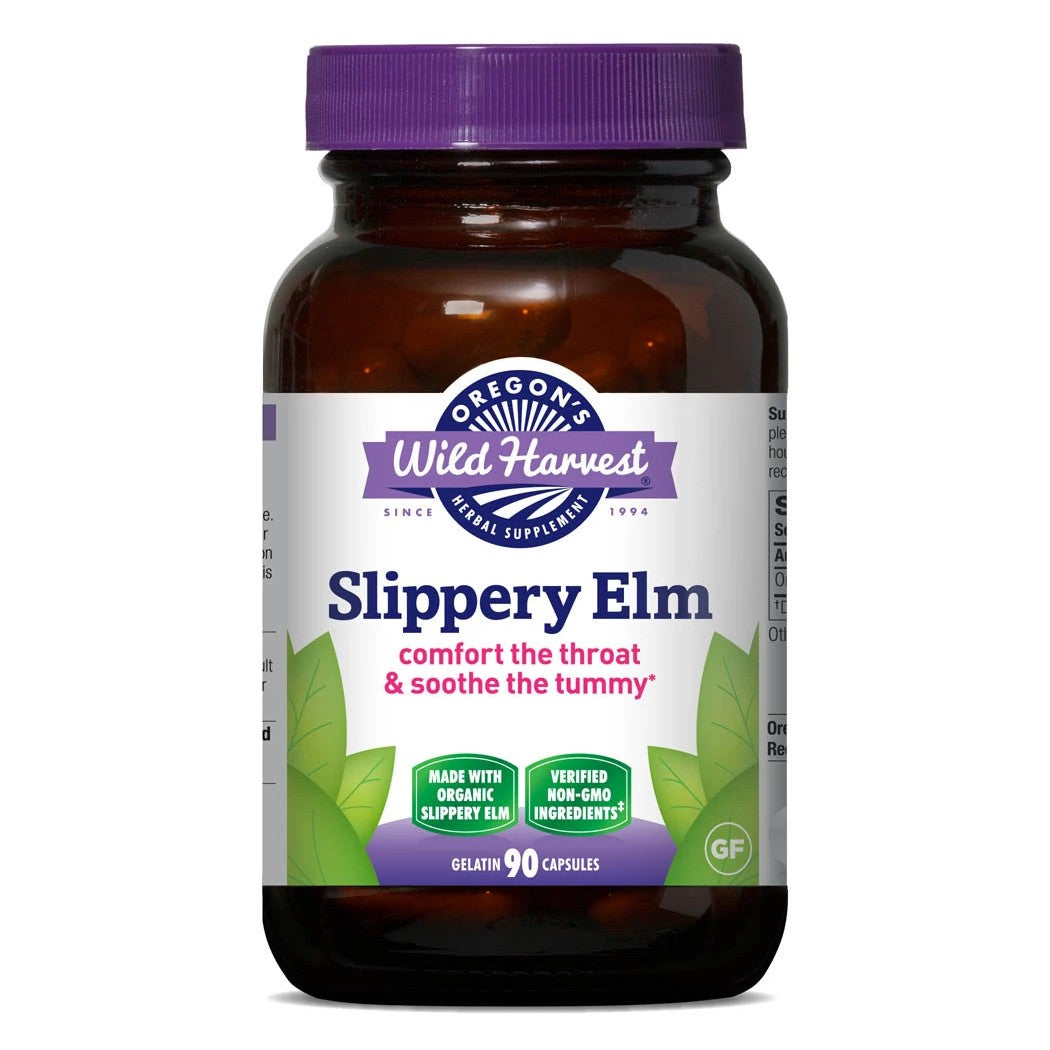 Slippery Elm, Organic Capsules - My Village Green