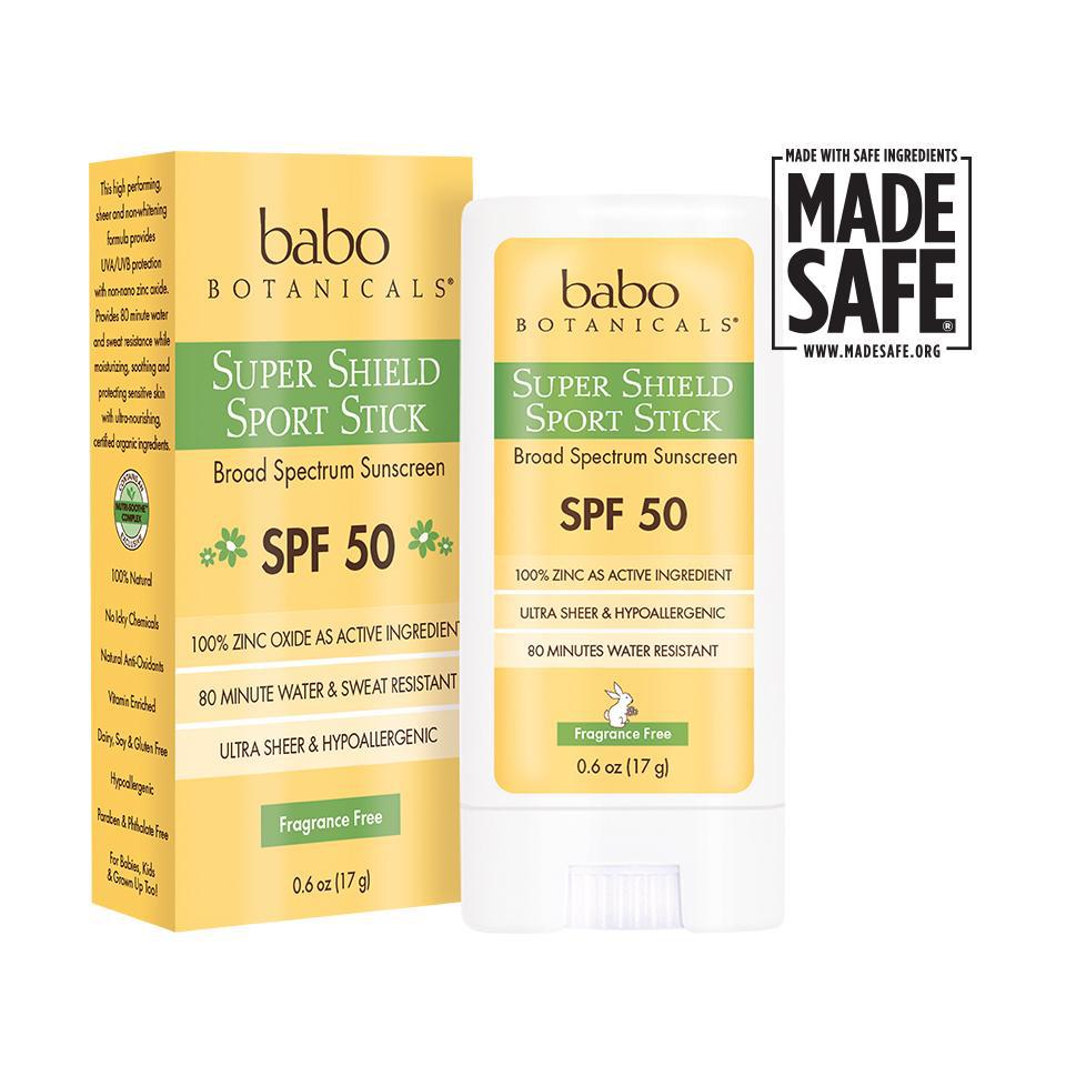 Super Shield Sport Stick 50 Spf - Babo Botanicals