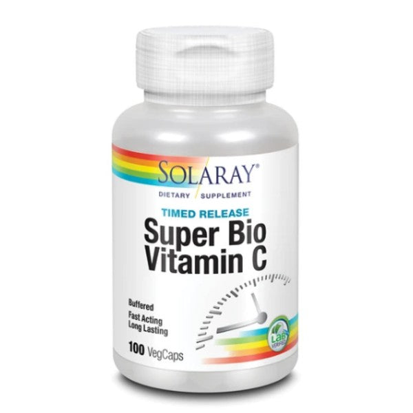 Super Bio Vitamin C, Buffered, Two Stage Timed-Release - My Village Green