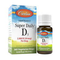 Thumbnail for Super Daily D3 2,000 IU (50 mcg) - Carlson