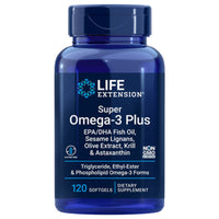 Thumbnail for Super Omega-3 Plus EPA/DHA Fish Oil, Sesame Lignans, Olive Extract, Krill & Astaxanthin