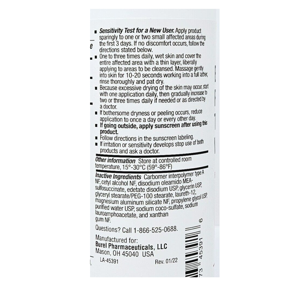 Benzoyl Peroxide Topical Wash