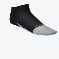 Thumbnail for Low Cut Sport Socks Small Black/Orange