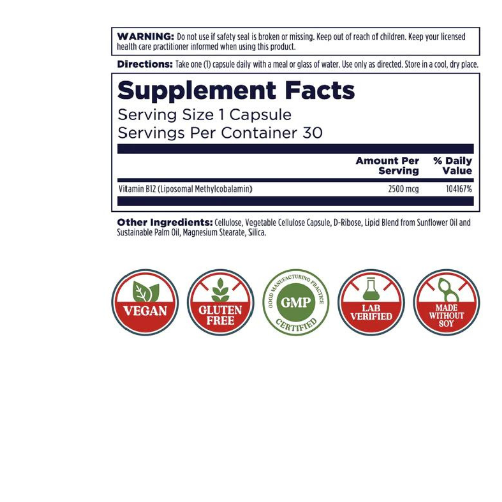 Liposomal B-12