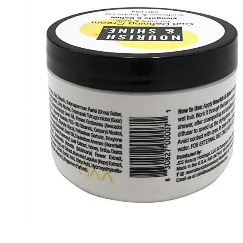 Nourish & Shine Curl Defining Cream