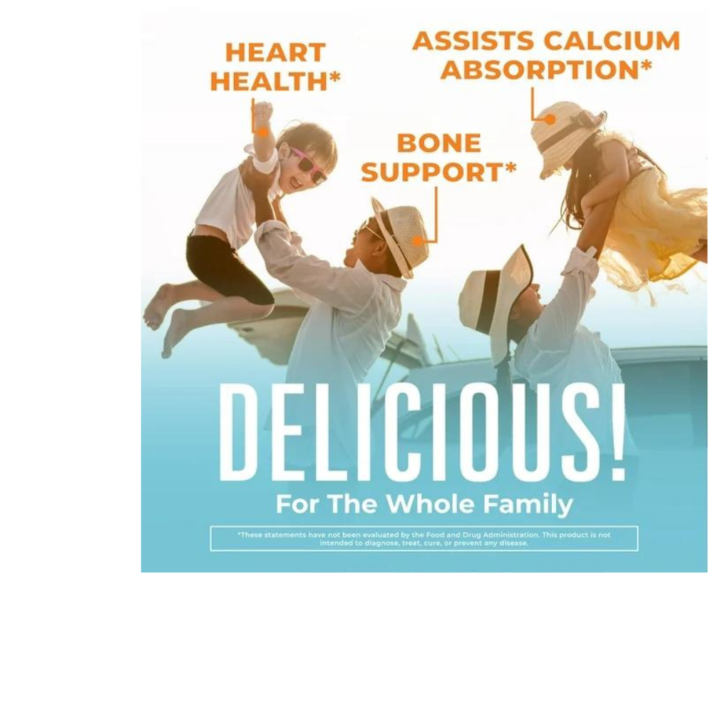 K2 + D3 Calcium Gummies