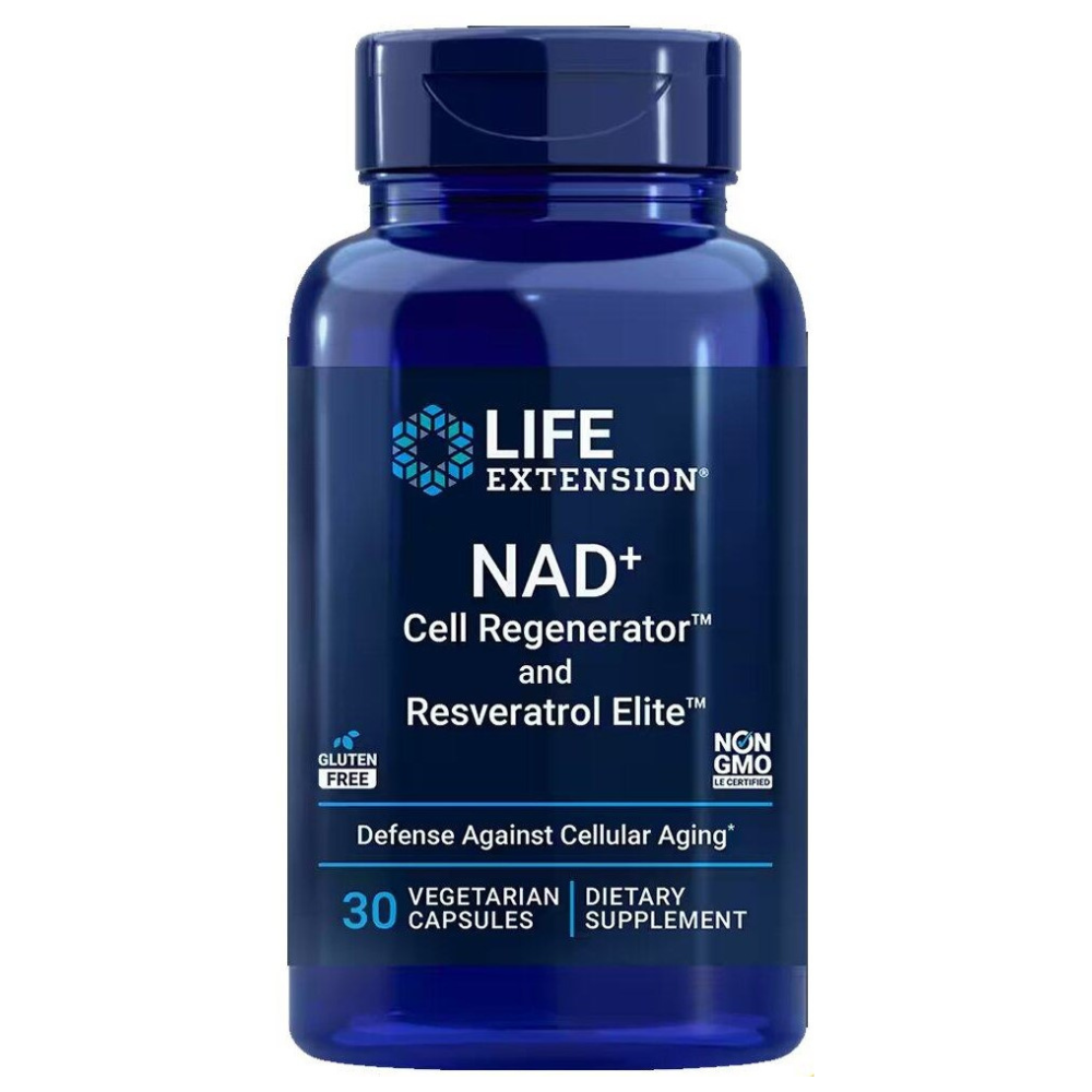 NAD+ Cell Regenerator and Resveratrol Elite