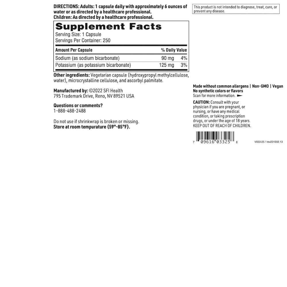 Bi-Carb Formula