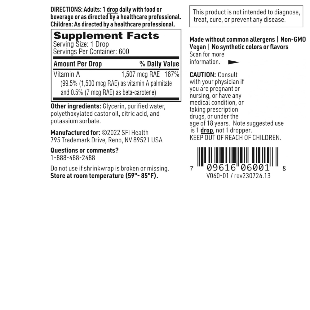 Micellized Vitamin A