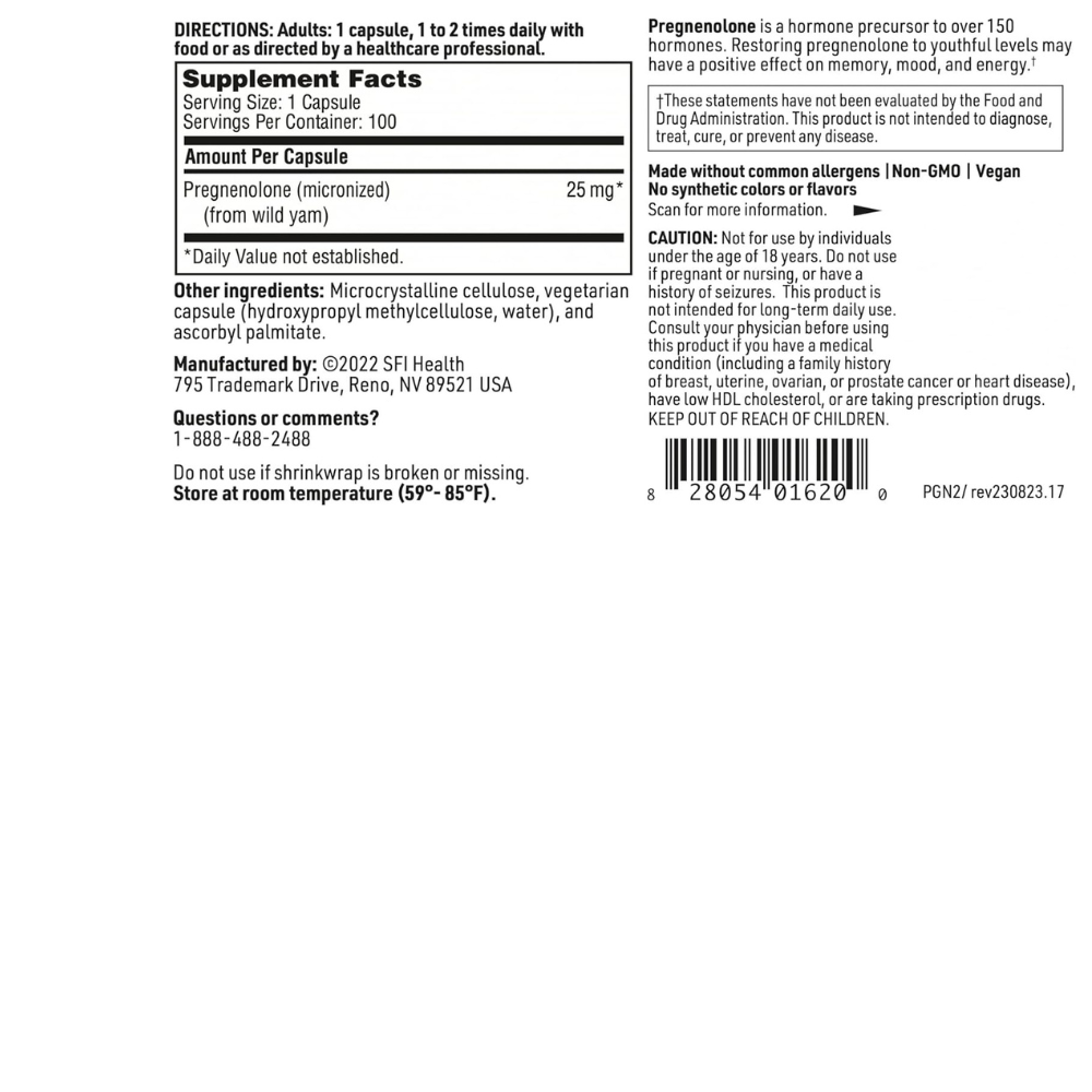 Pregnenolone (25 mg)