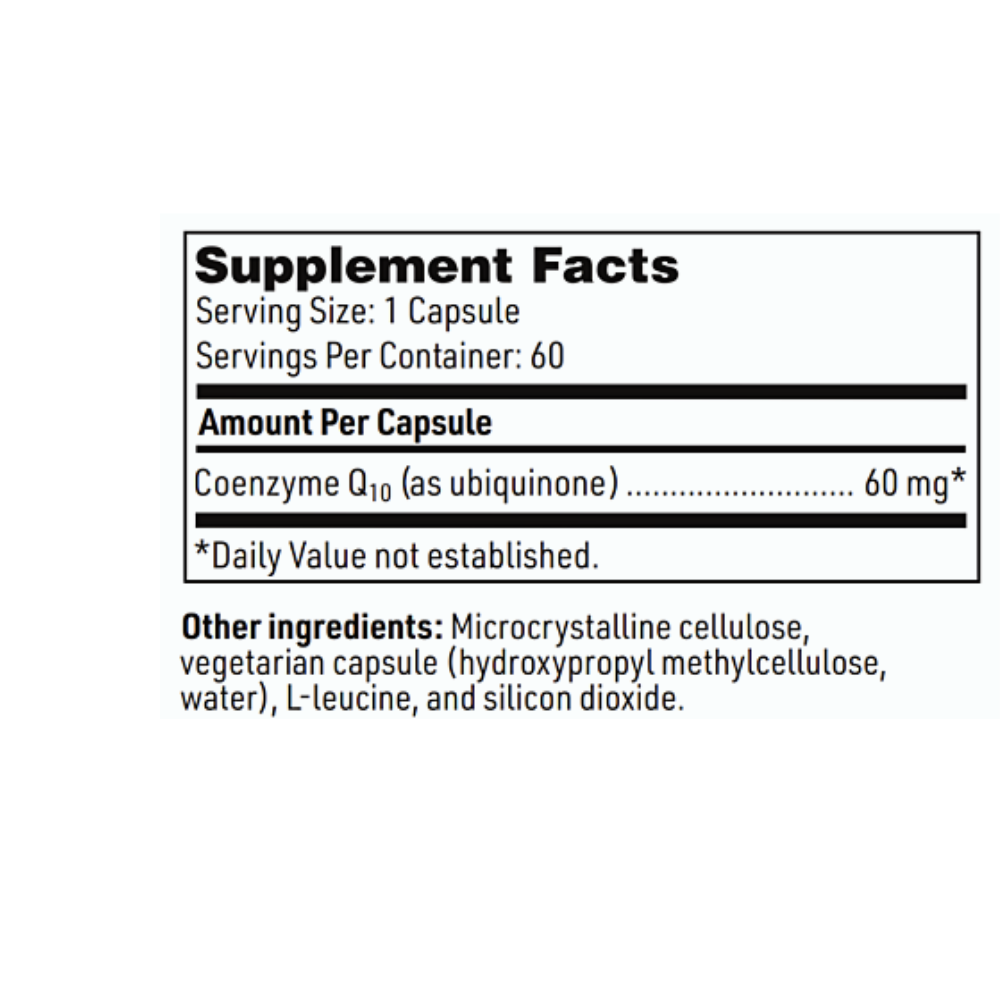 Coenzyme Q10 (60 Mg)