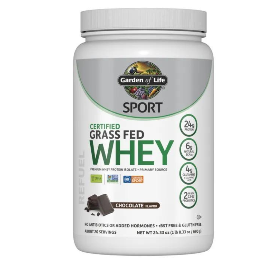 SPORT Certified Grass Fed Whey Powder - Chocolate