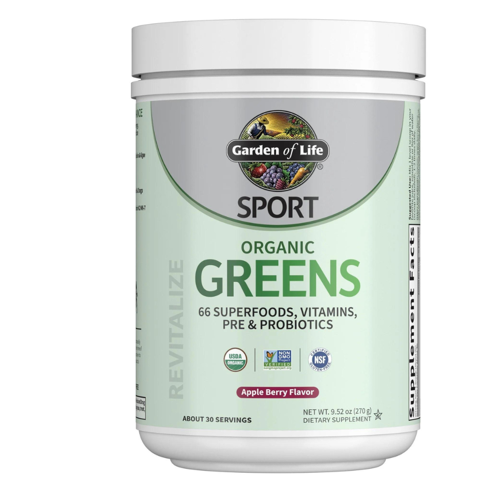 Sport Organic Greens Powder - Apple Berry