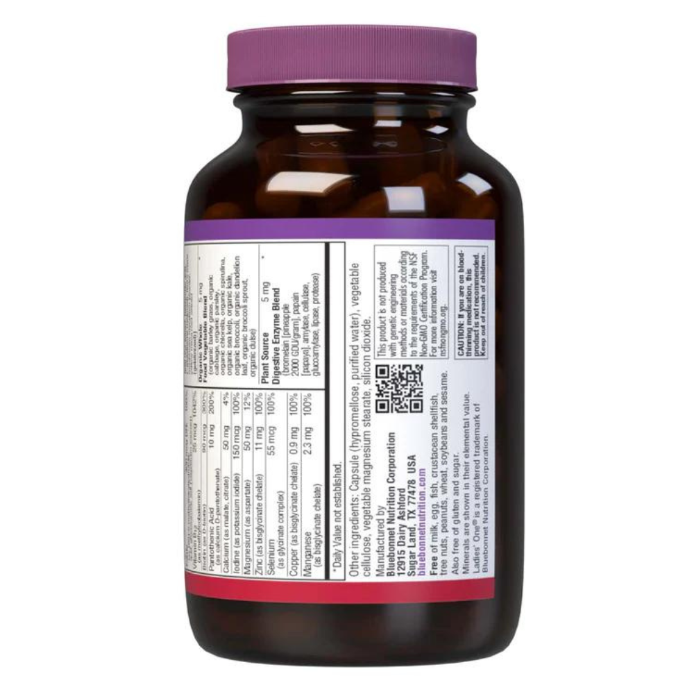 Ladies One 40+ Whole Food-Based Multiple