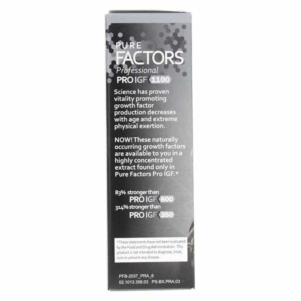 Pure Factors Professional Pro IGF T 1100 - Pure Solutions