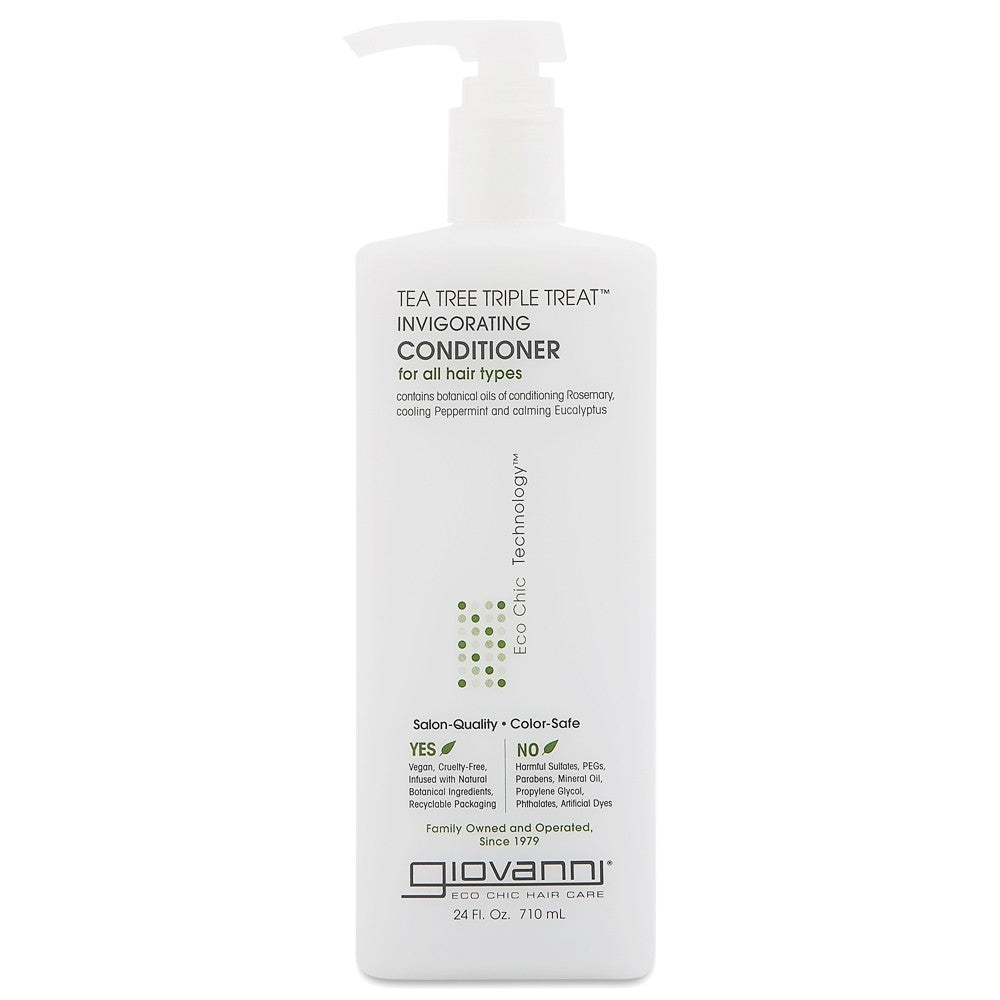 Tea Tree Triple Treat Invigorating Conditioner - Giovanni