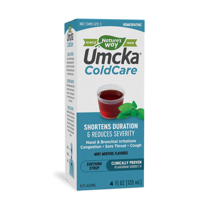 Umcka ColdCare Menthol Syrup - My Village Green