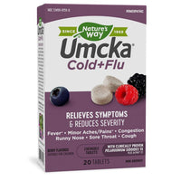 Thumbnail for Umcka Cold+Flu Berry Chewable - My Village Green