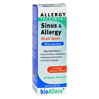 Thumbnail for Bioallers Sinus and Allergy Relief Nasal Spray - Bio Allers
