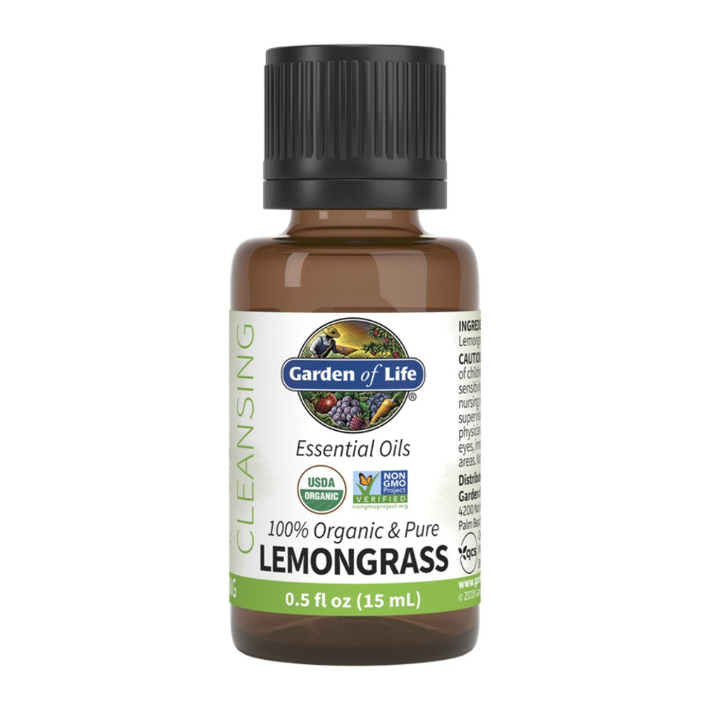 Pure Essential Oil Lemongrass - Garden of Life