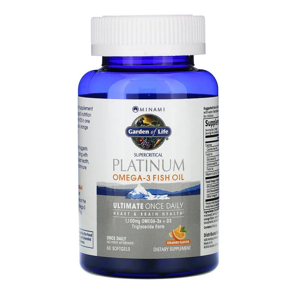 Platinum, Omega-3 Fish Oil - Garden of Life