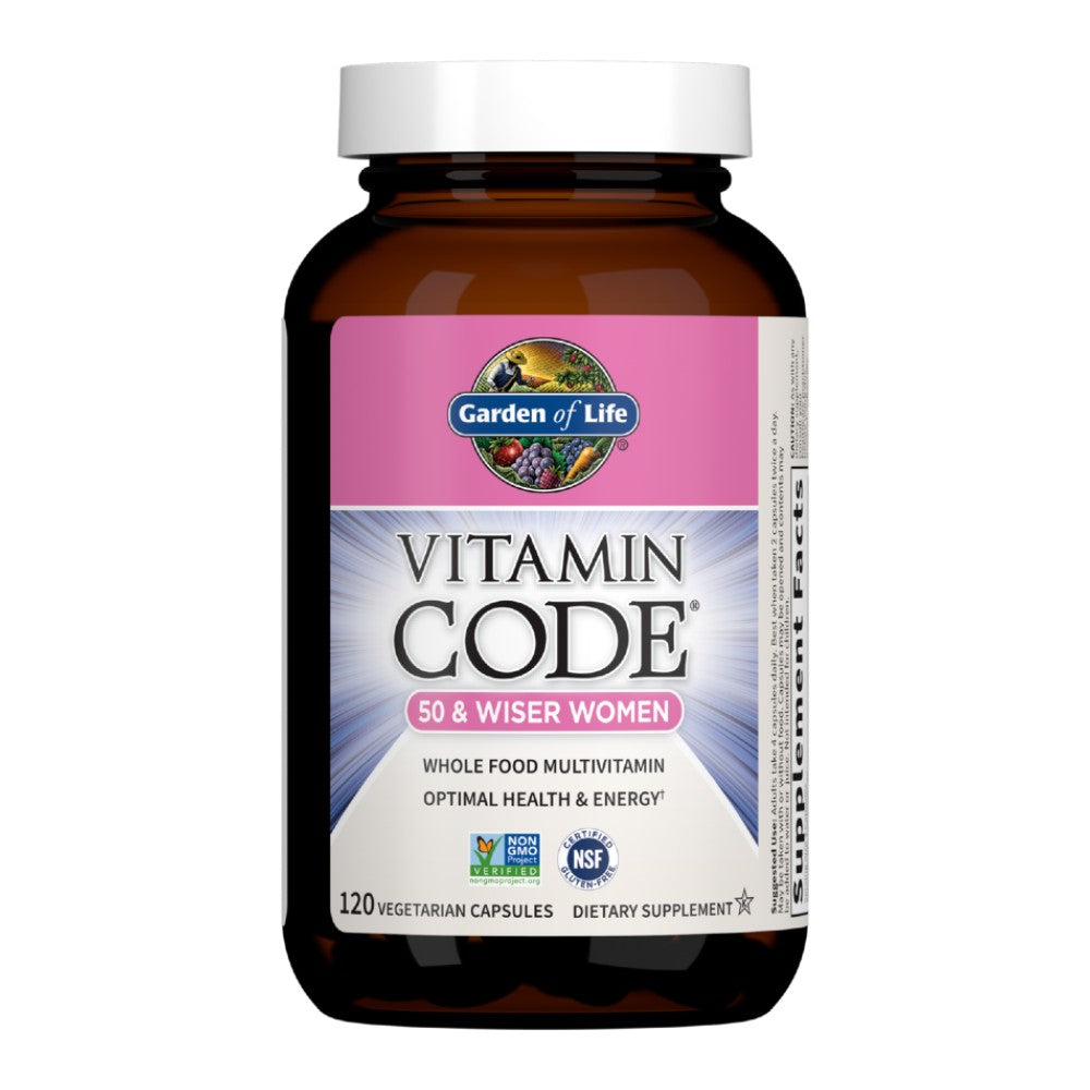 Vitamin Code 50 and Wiser Women - Garden of Life