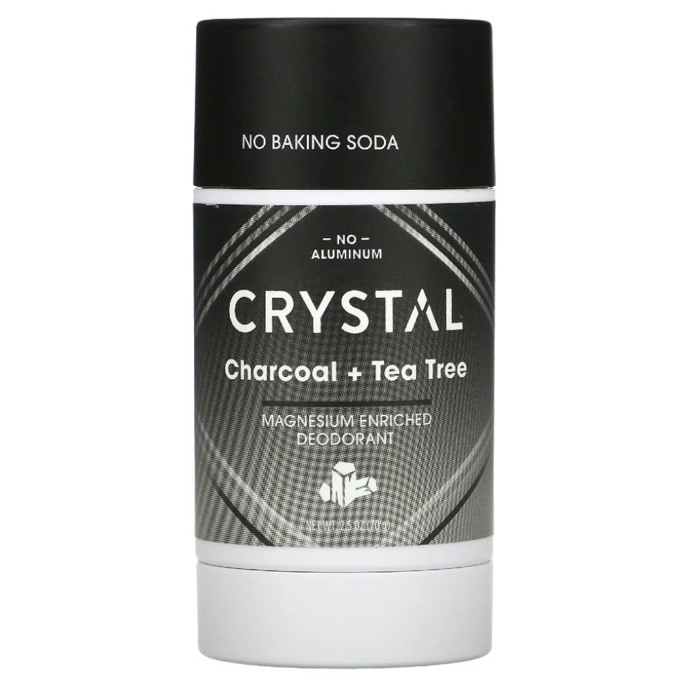 Body Deodorant, Charcoal + Tea Tree