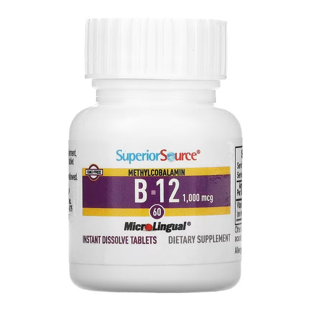 Methylcobalamin B-12, 1,000 mcg - Superior Source