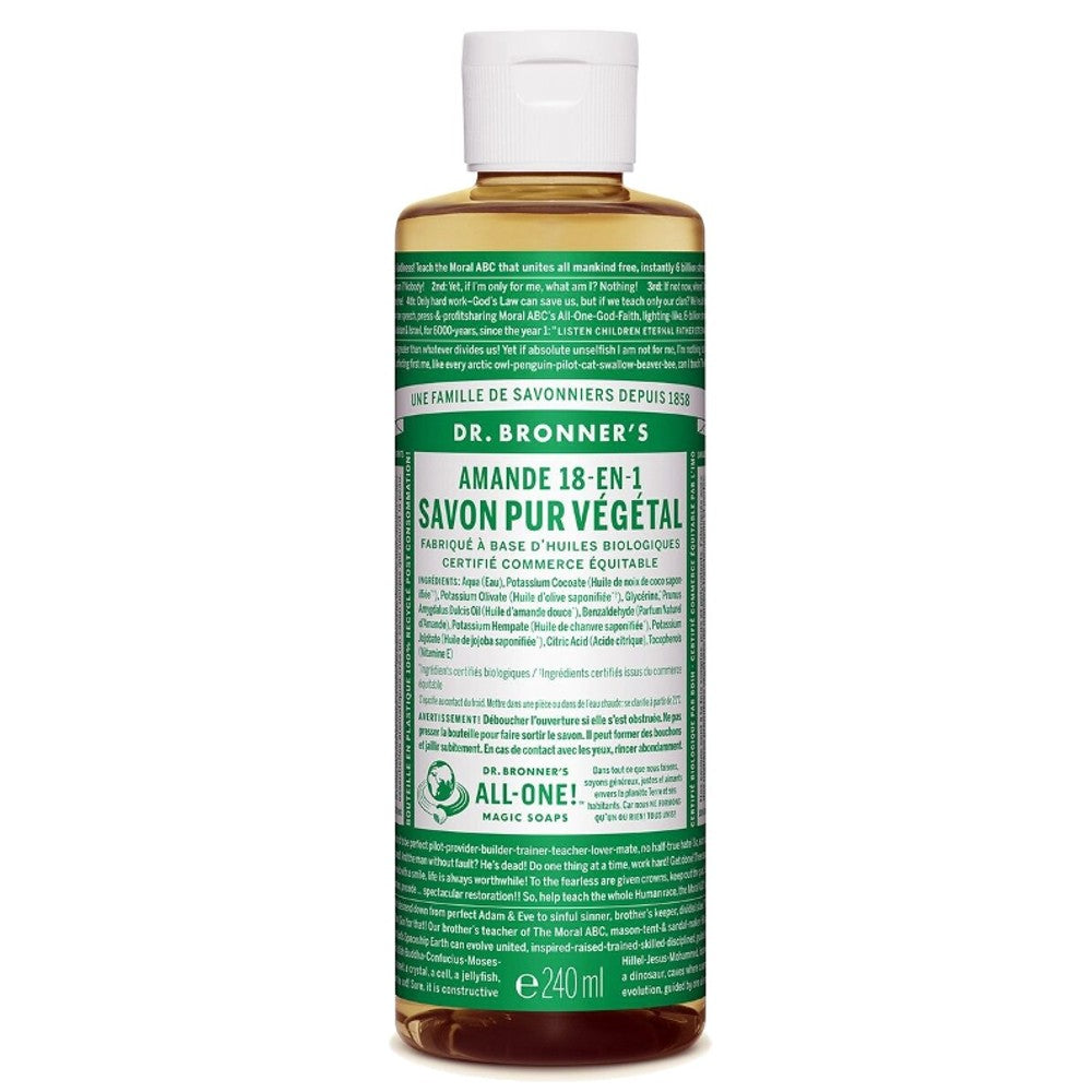 Pure Castile Liquid Soap Almond - Dr Bronners