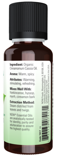 Thumbnail for ORGANIC CINNAMON CASSIA OIL