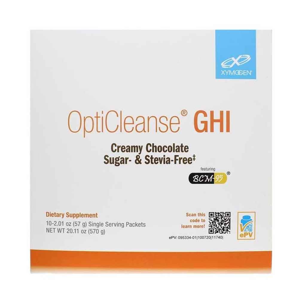 OptiCleanse GHI Creamy Chocolate Sugar & Stevia Free - Xymogen