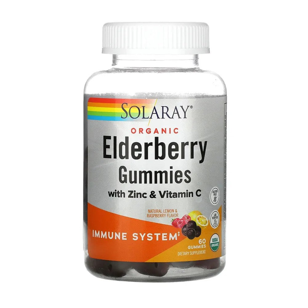 Organic Elderberry Gummies With Zinc & Vitamin C