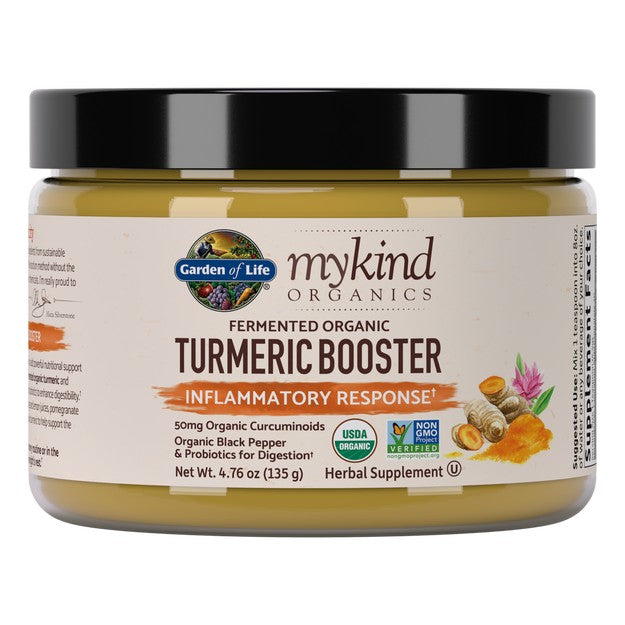 mykind Organics Fermented Organic Turmeric Boost - Garden of Life