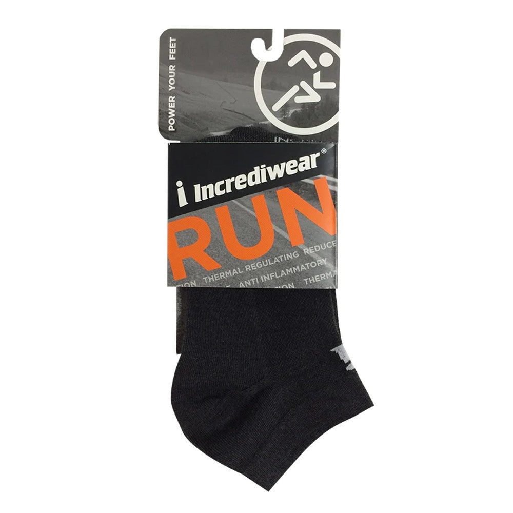 RUN SOCKS-BLACK LOW CUT M