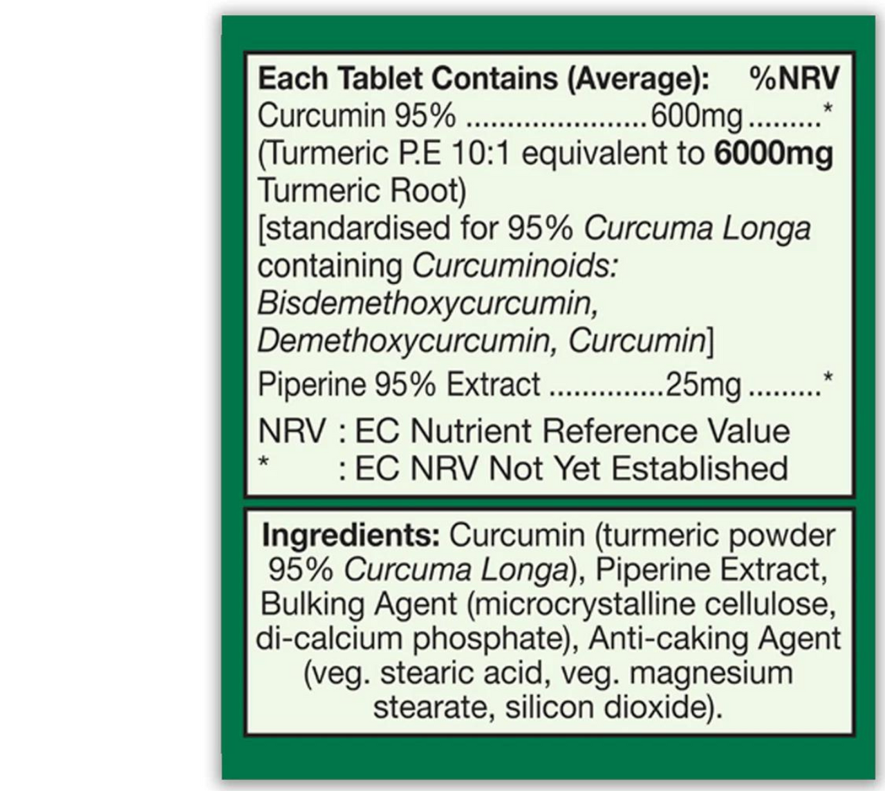 Curcumin 3 600mg