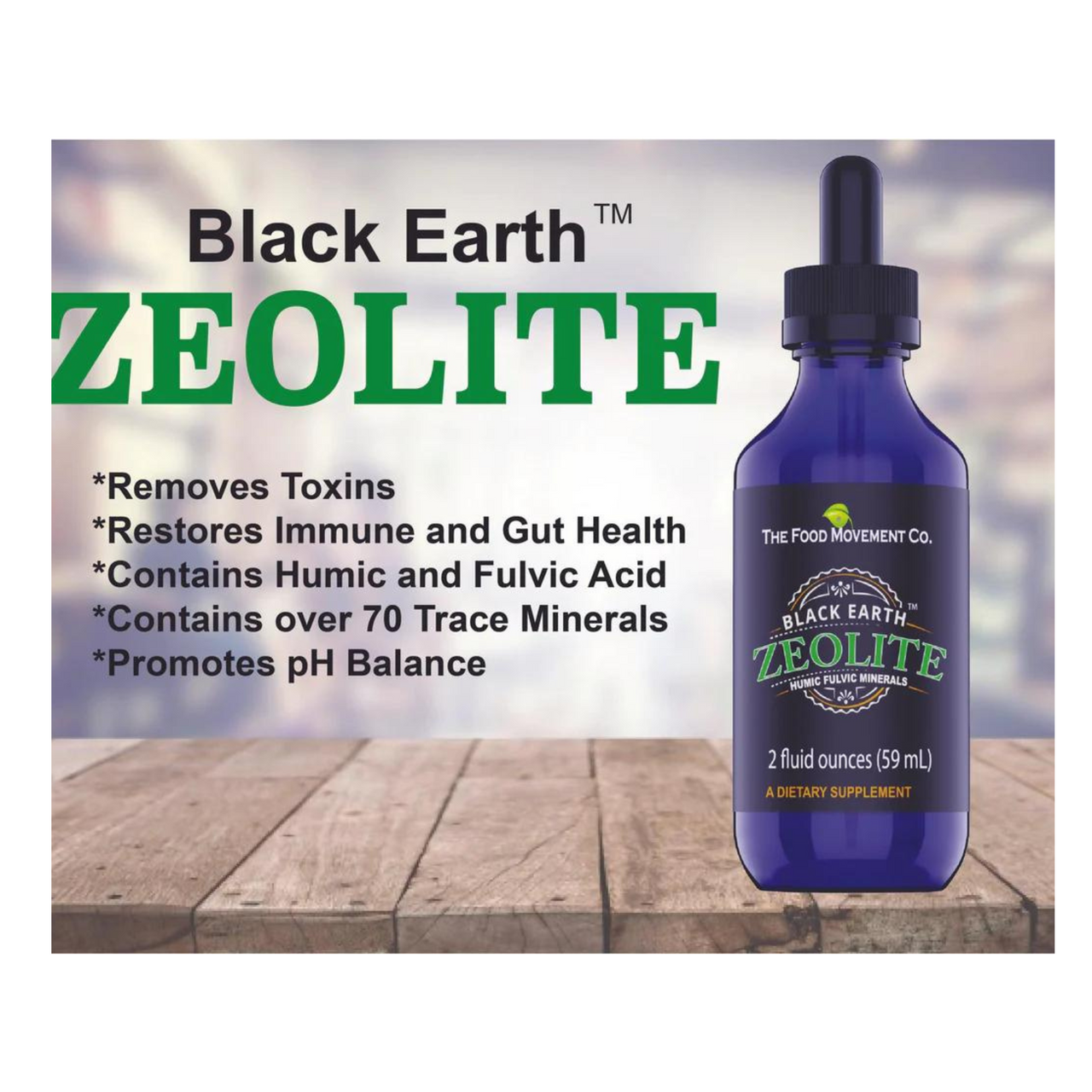 Black Earth Zeolite