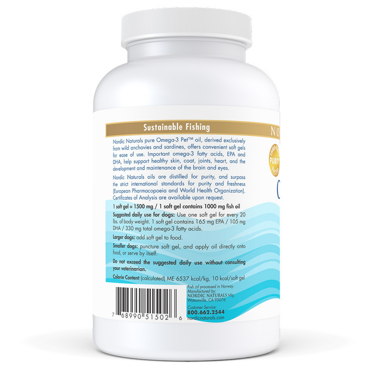 Omega 3 Pet Soft Gels