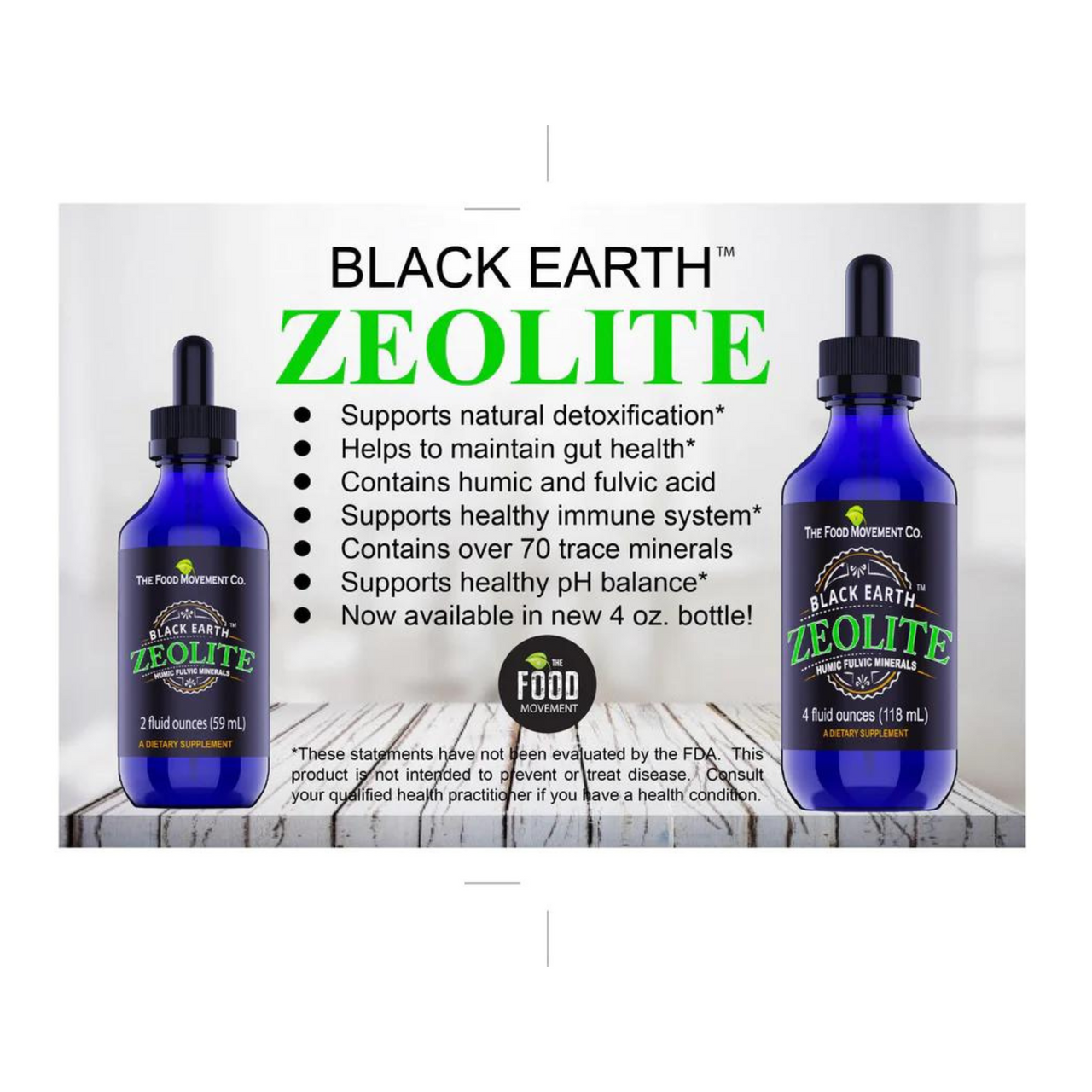 Black Earth Zeolite