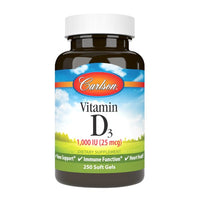 Thumbnail for Vitamin D3 1,000 IU (25 mcg) - Carlson