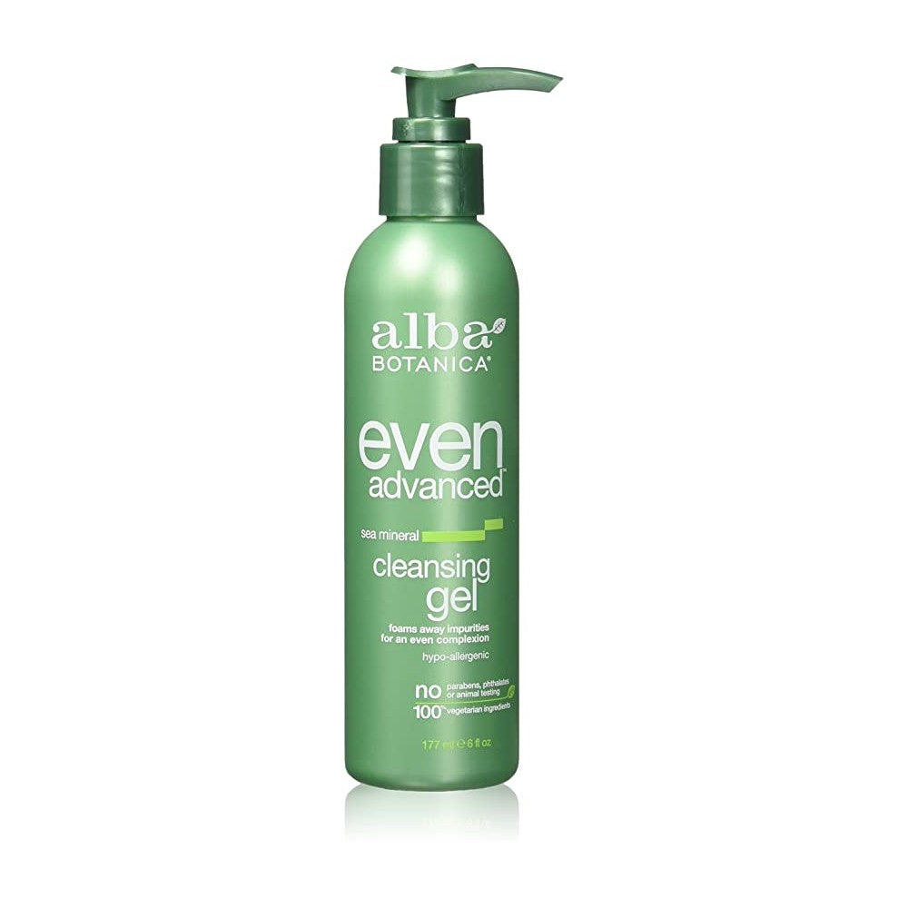 Even Advanced, Sea Mineral Cleansing Gel - Alba Botanica