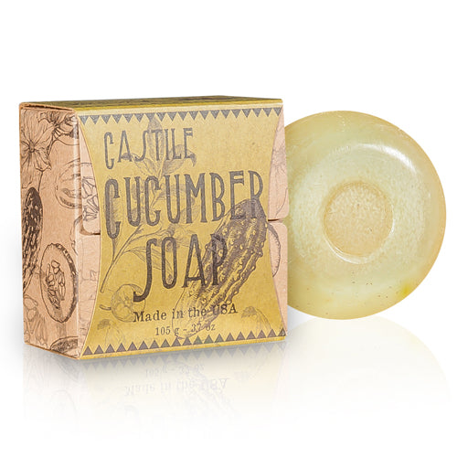Natural Cucumber Green Tea Soap - My Village Green