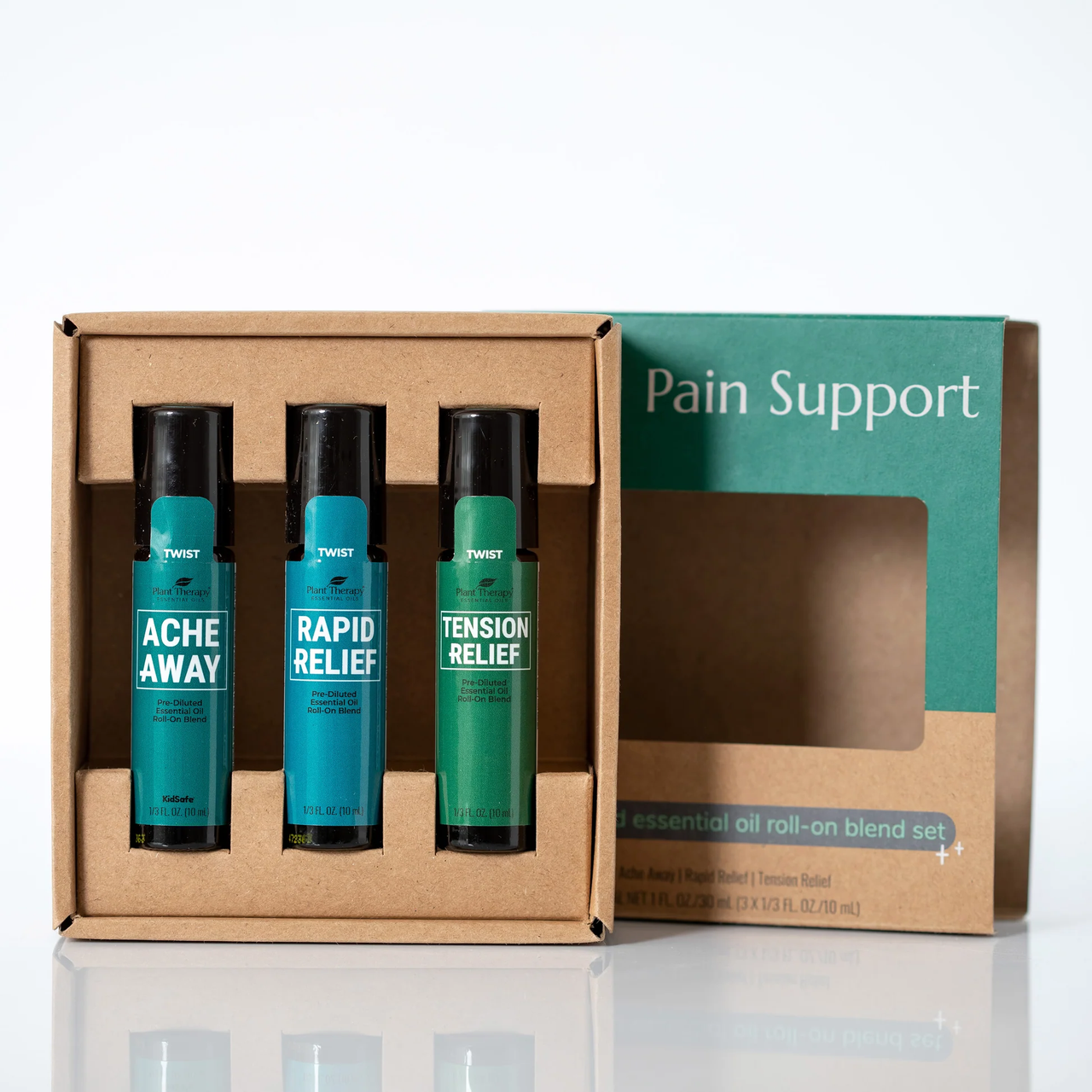 Pain Support Essential Oil Blend Roll On Set - Plant Therapy