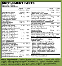 Thumbnail for Certified Organic Whole Food Prenatal Multivitamin