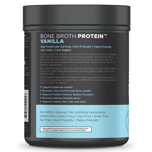 Bone Broth Protein Vanilla Pwd - Ancient Nutrition