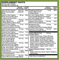 Thumbnail for Certified Organic Whole Food Women’s Multi